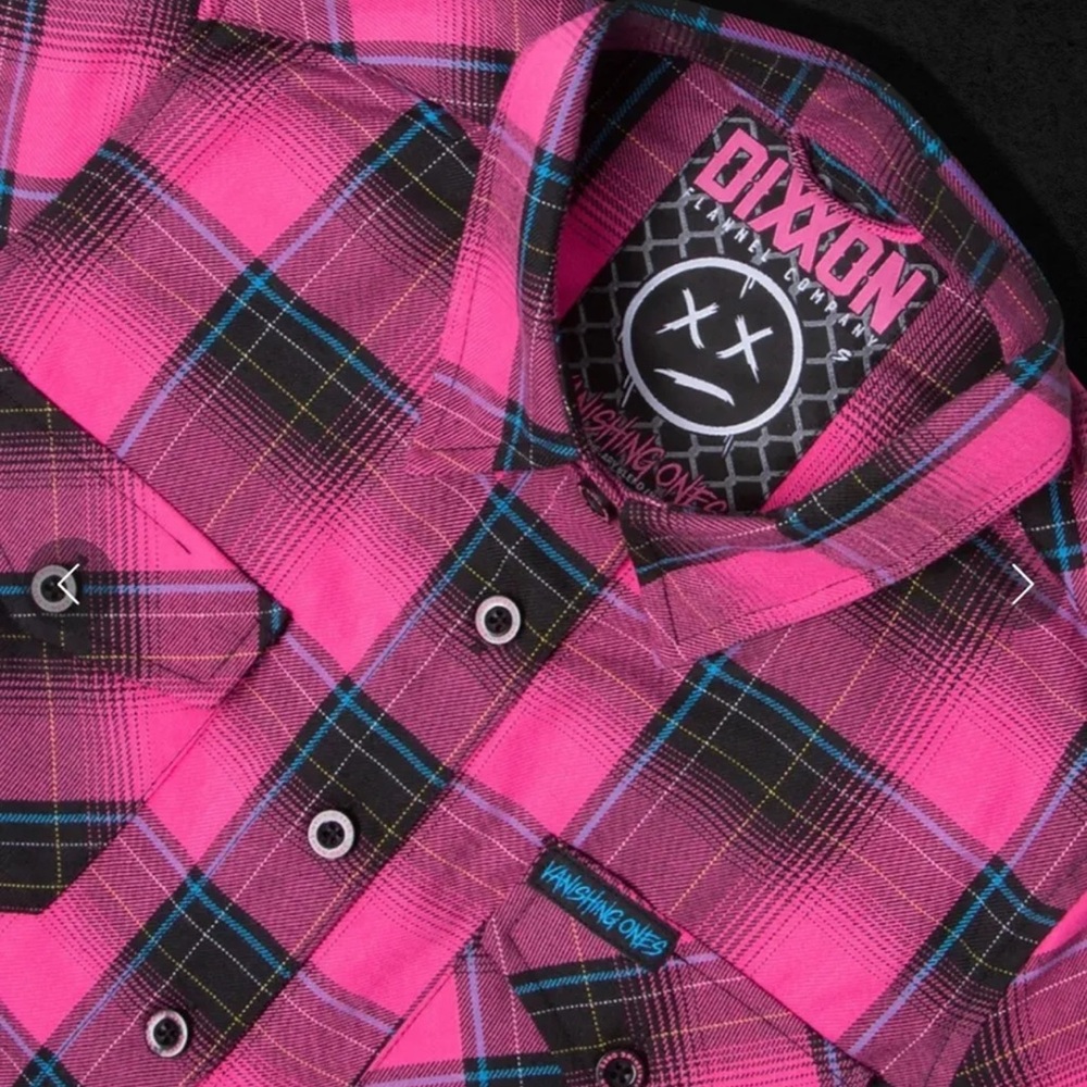 Women’s Dixxon Flannel. The Vanishing One 2.0 size small.